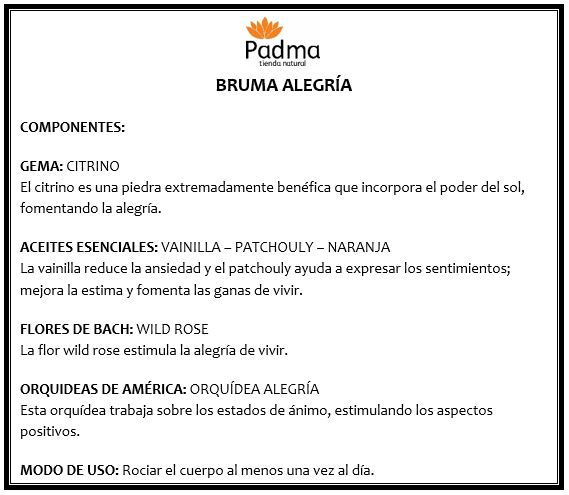 Bruma Áurica Alegría Padma