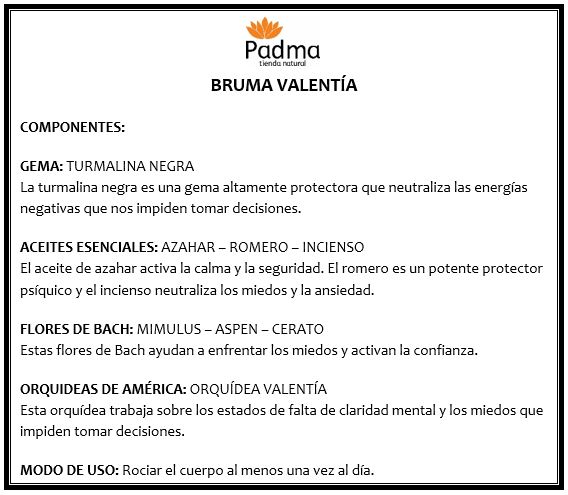 Bruma Áurica Padma -Valentía