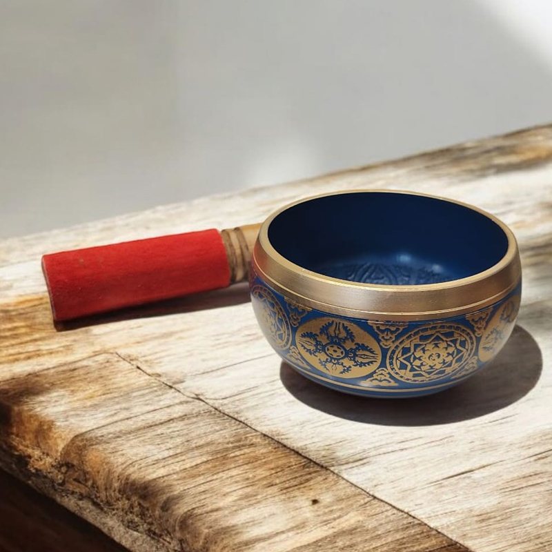 Cuenco Tibetano 10.5cm Azul