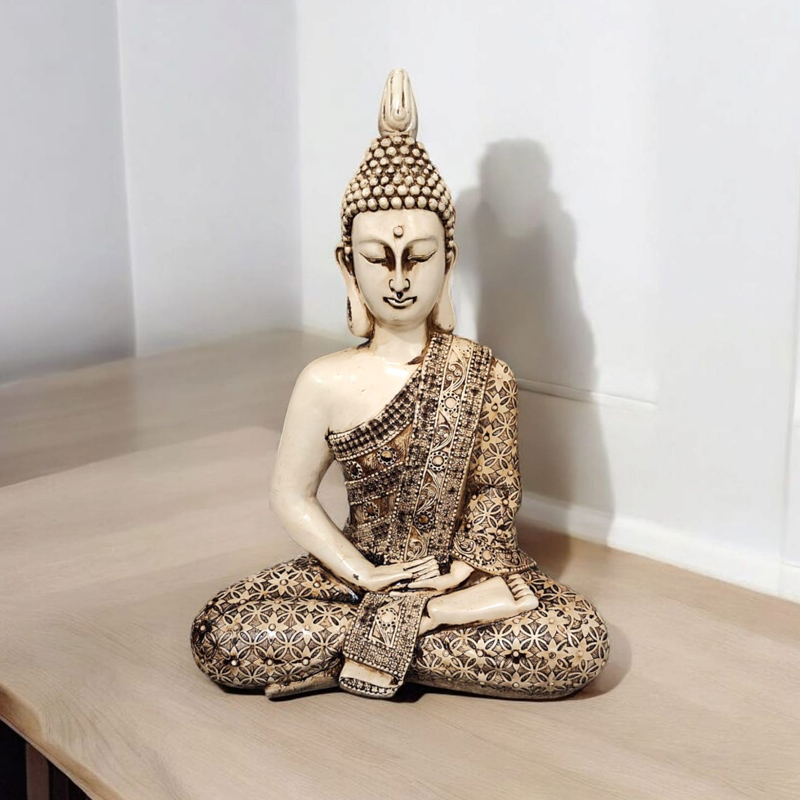 Buda Meditando Resina 38cm