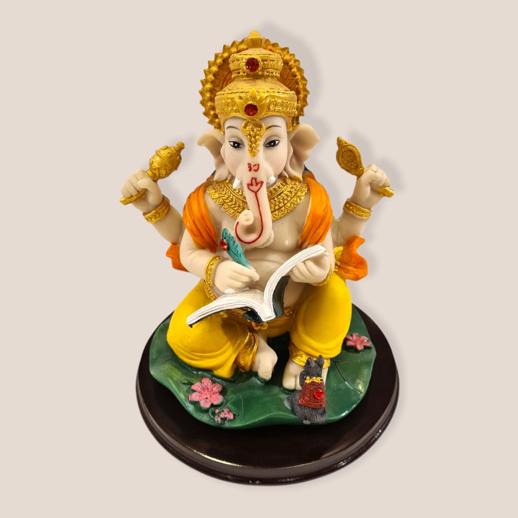 Ganesha Resina 15cm con base