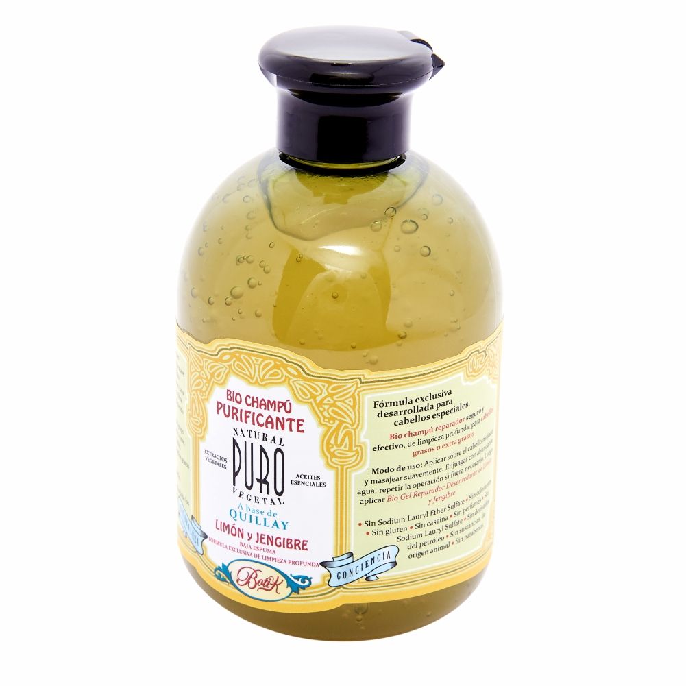 Bio Champú Reparador Limón y Jengibre Boti-K x300ml