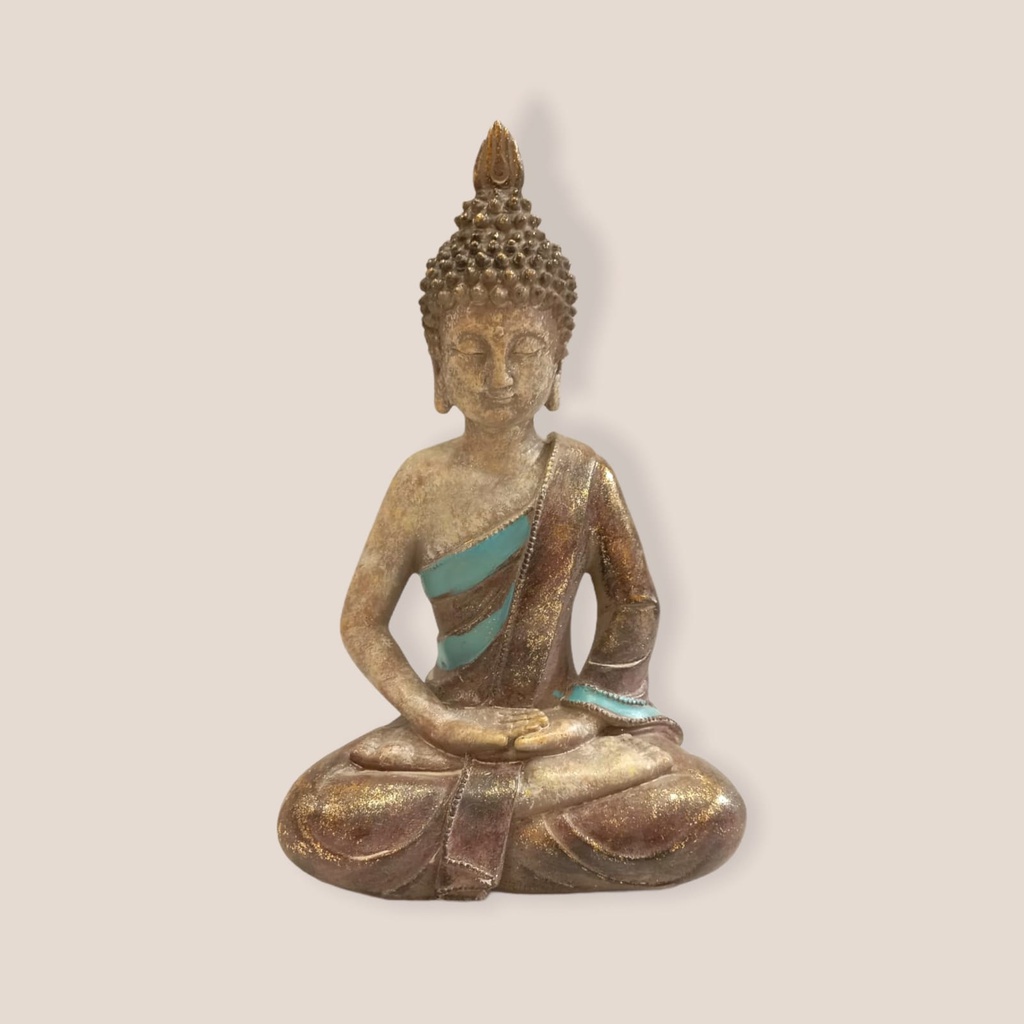 Buda Meditando Resina 26cm