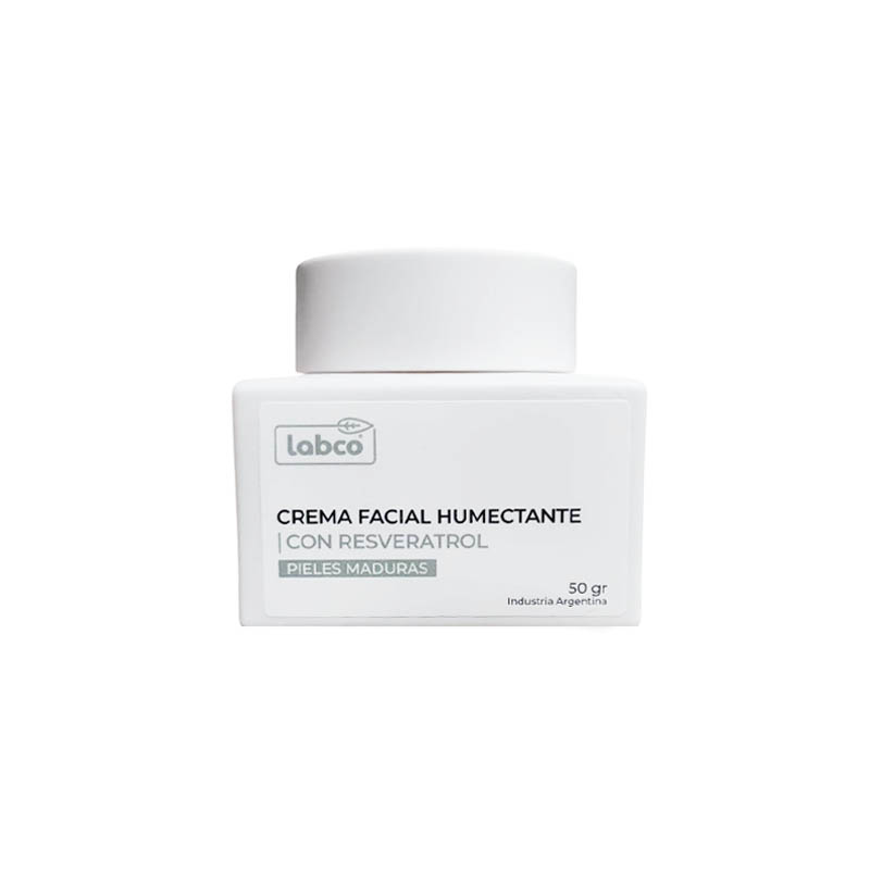 Crema Facial Humectante con Resveratrol 65ml, Labco