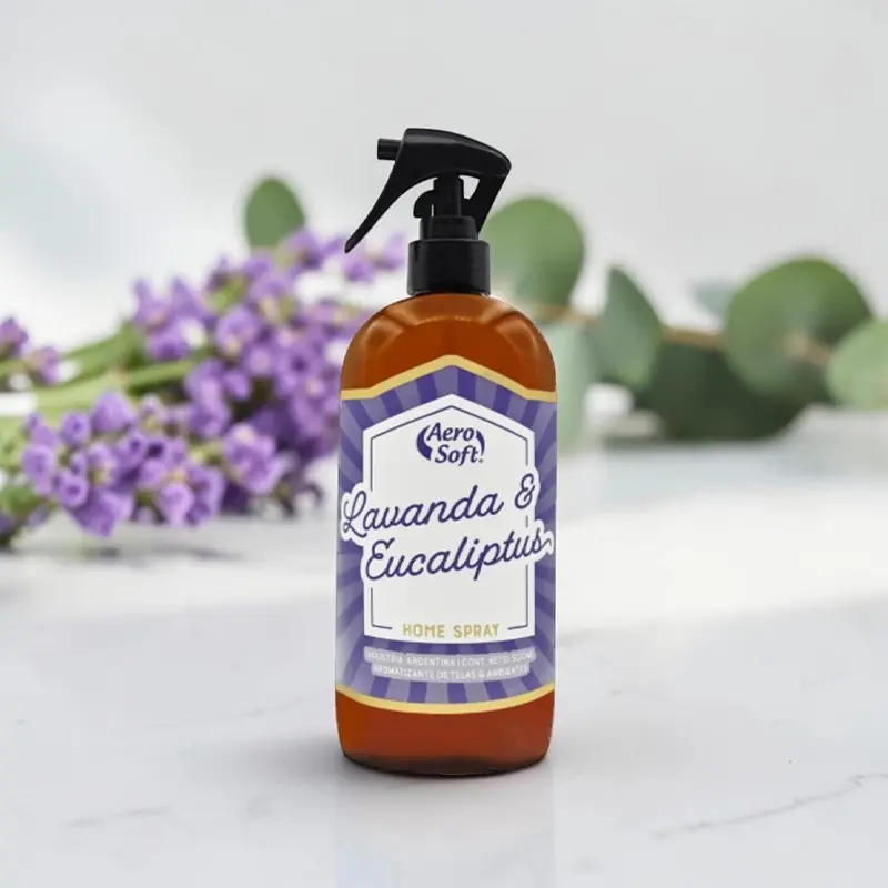 Perfumina Home Spray Aero Soft Lavanda y Eucaliptus 500ml