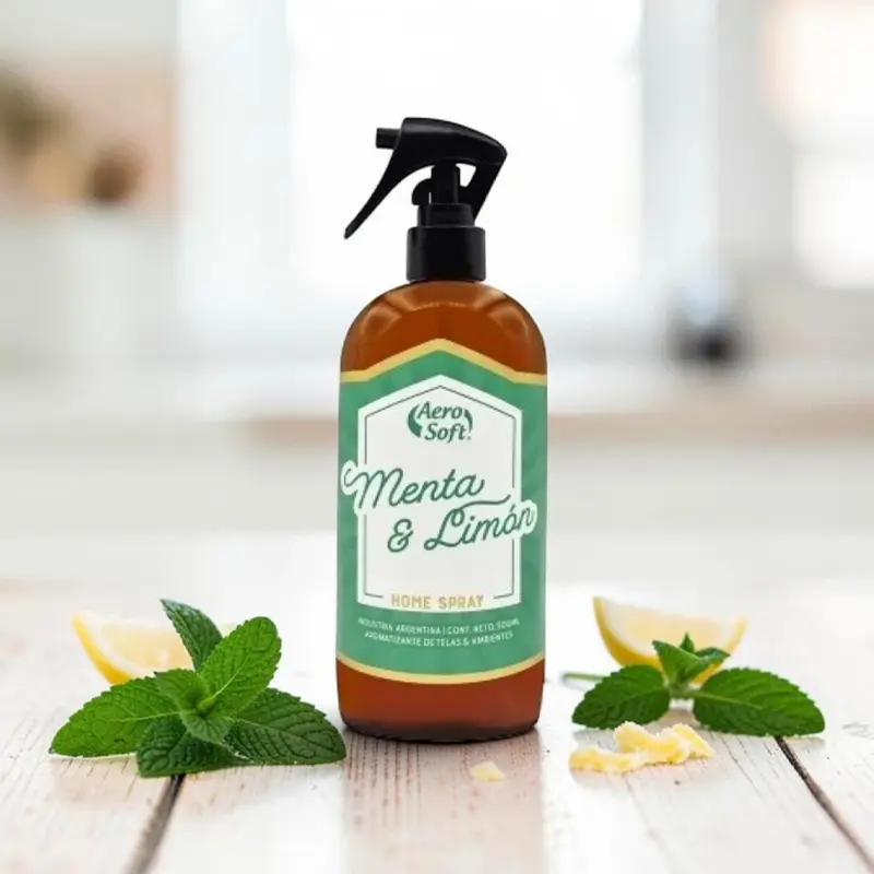 Perfumina Home Spray Aero Soft Menta y Limón 500ml