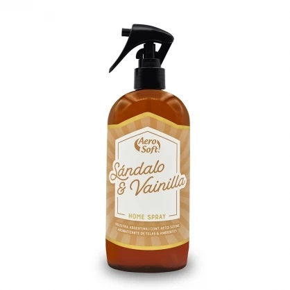 Perfumina Home Spray Aero Soft Sandalo y Vainilla 500ml