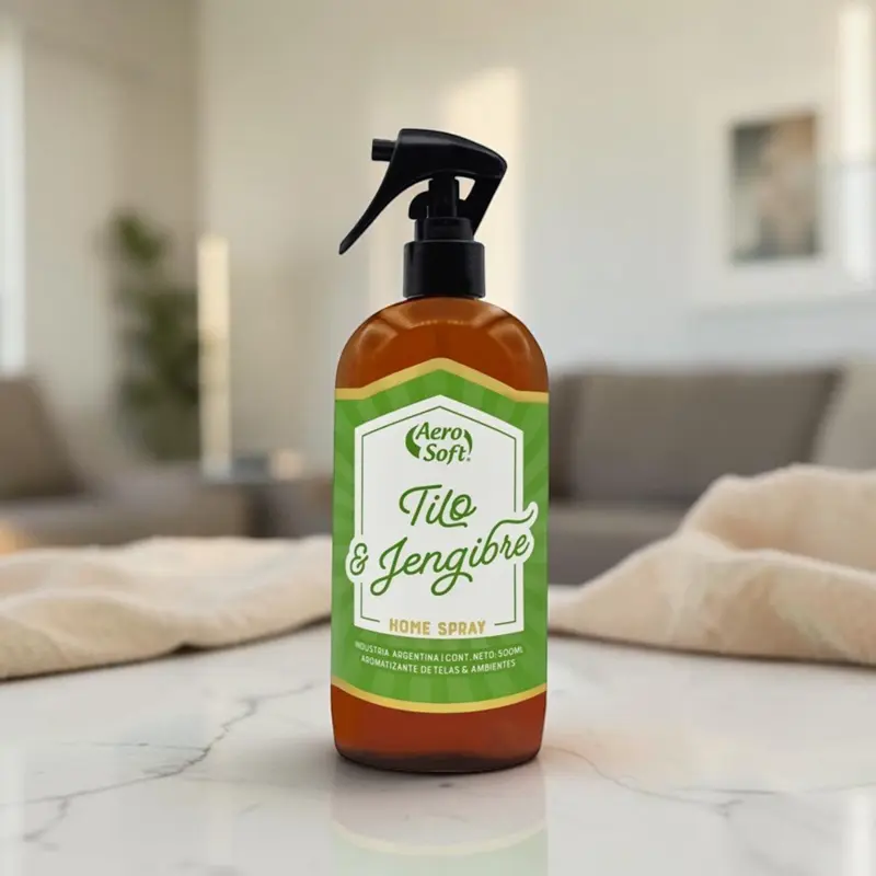 Perfumina Home Spray Aero Soft Tilo y Jengibre 500ml