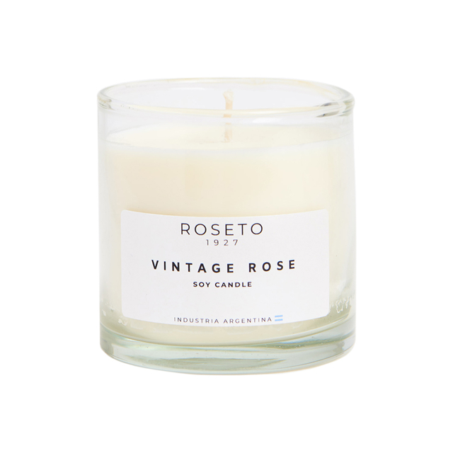 Vela Aromática Roseto Vintage Rose 250gr