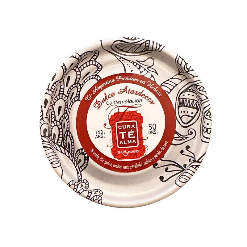 Lata Té Verde en Hebras Dulce Atardecer, Contemplacion, Cura Té Alma 50g