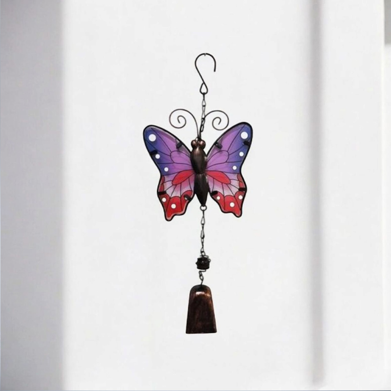 Movil Metal Colgante Mariposa con Campana 35cm Modelo N°1
