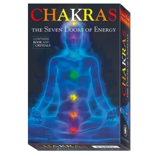 Chakras The Seven Doors of Energy, Laura Tuan (Libro + Cristales)