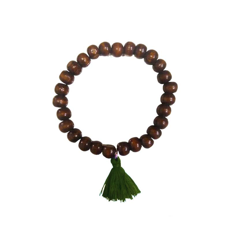 Pulsera Japa Mala Tessel Corto Oliva