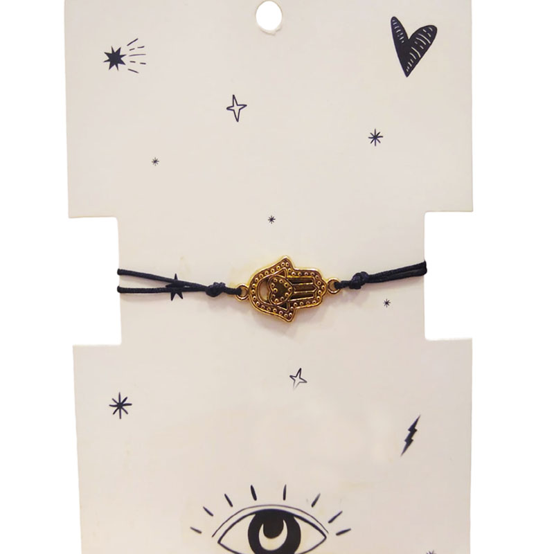 Pulsera Hilo Negro Mano de Fatima