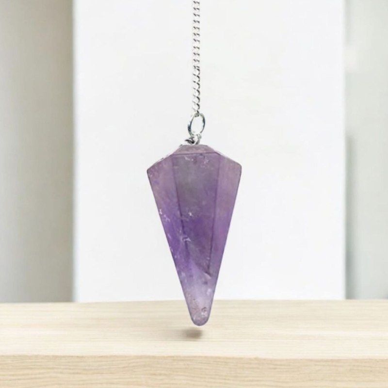 Péndulo Gema Amatista
