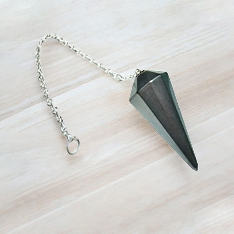 Péndulo Gema Hematite