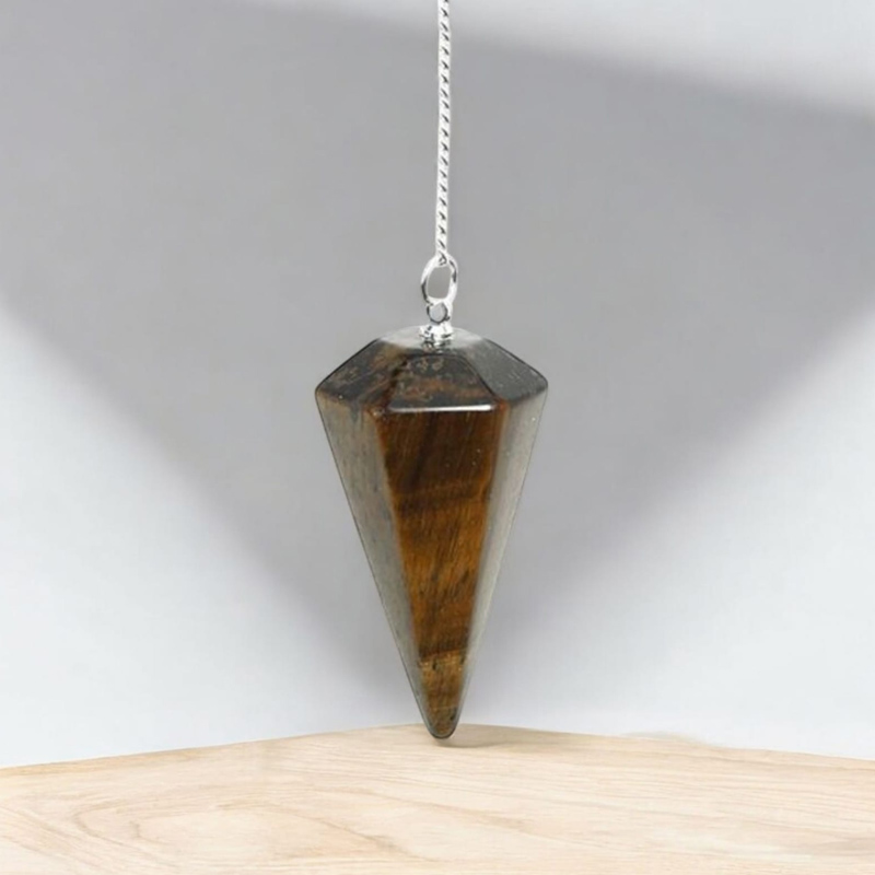 Péndulo Gema Ojo de Tigre