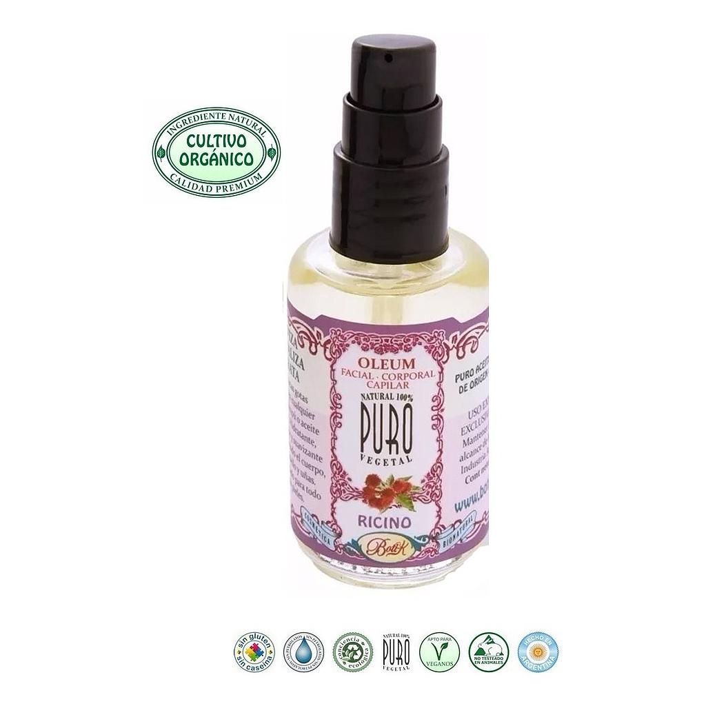 Oleum Orgánico Ricino - Facial - Corporal - Capilar Boti-K x30ml