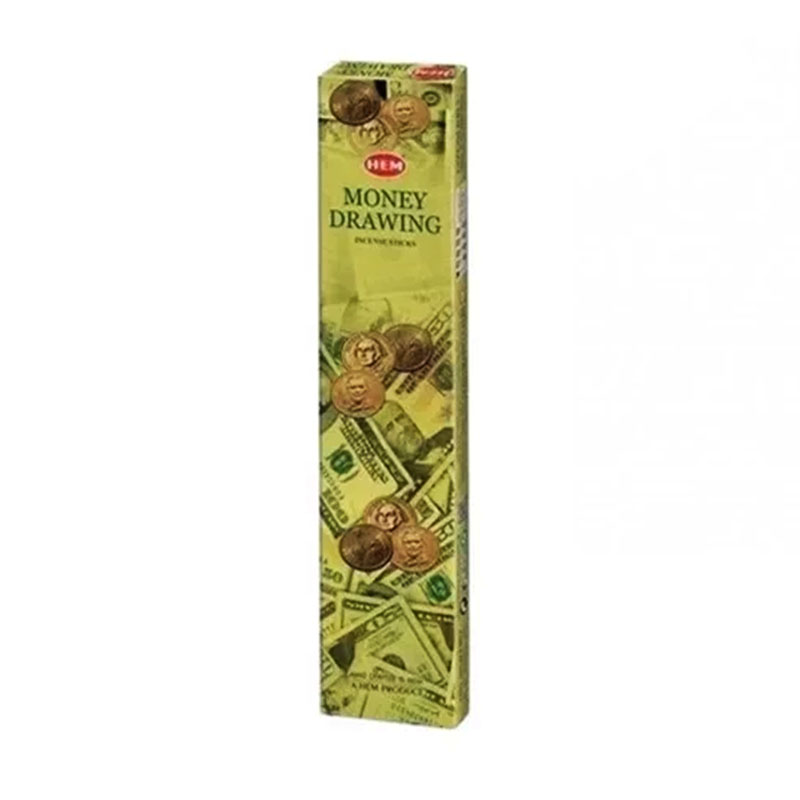 Sahumerio Hem Flat Atrae Dinero x12u