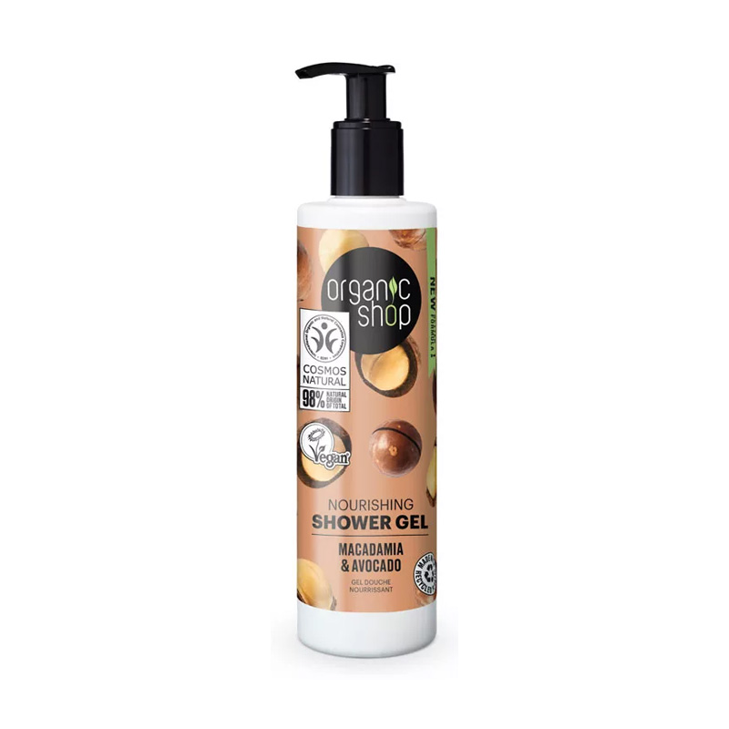 Shower Gel Macadamia &amp; Aguacate Organic Shop