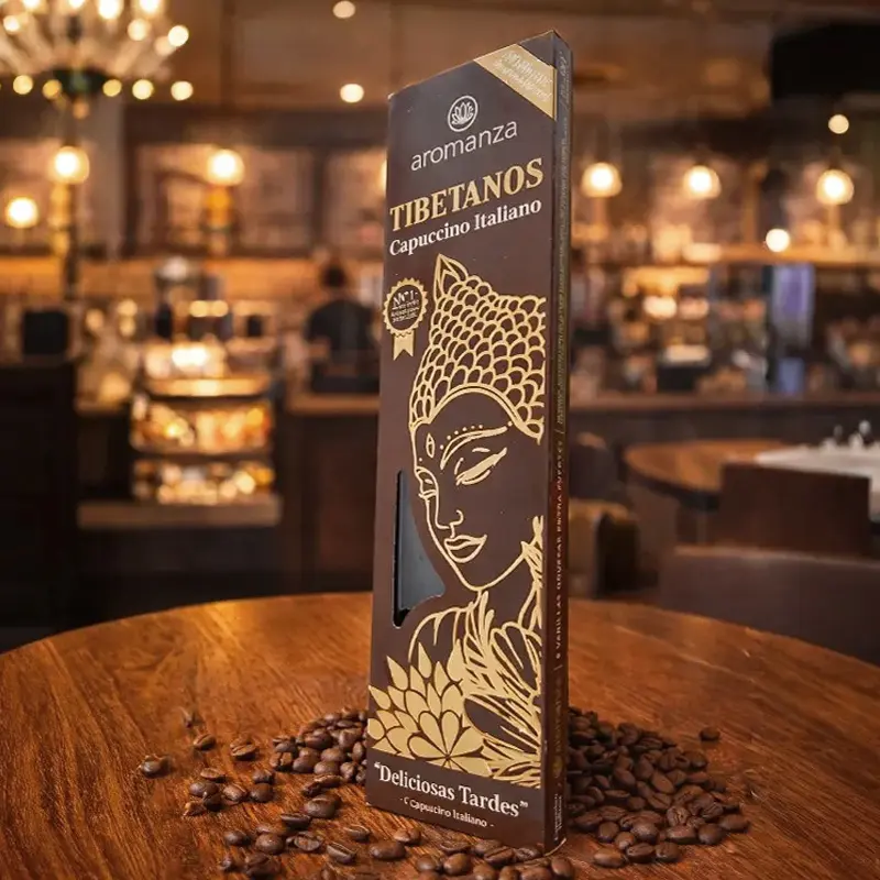 Sahumerios Aromanza Tibetanos Capuccino Italiano, Deliciosas Tardes