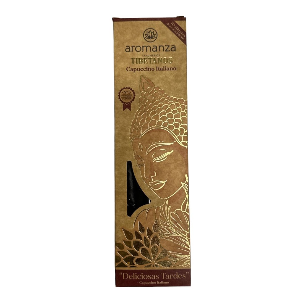 Sahumerios Aromanza Tibetanos Capuccino Italiano, Deliciosas Tardes