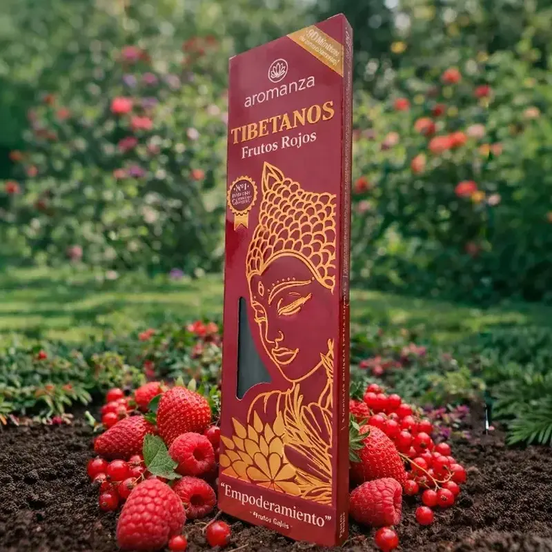 Sahumerios Aromanza Tibetanos Frutos Rojos, Empodereamiento
