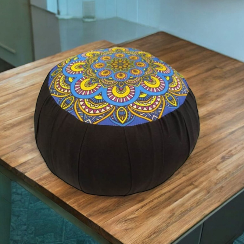 Zafu Estampado con Mandala N°2