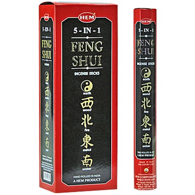 Sahumerio Hem 5 en 1 Feng Shui x20u