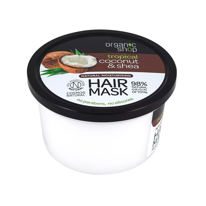 Hair Mask Coconut &amp; Shea Organic Shop