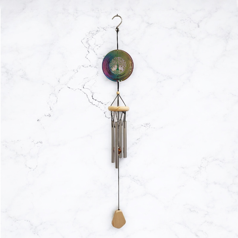 Llamador de Angeles con Arbol 75cm