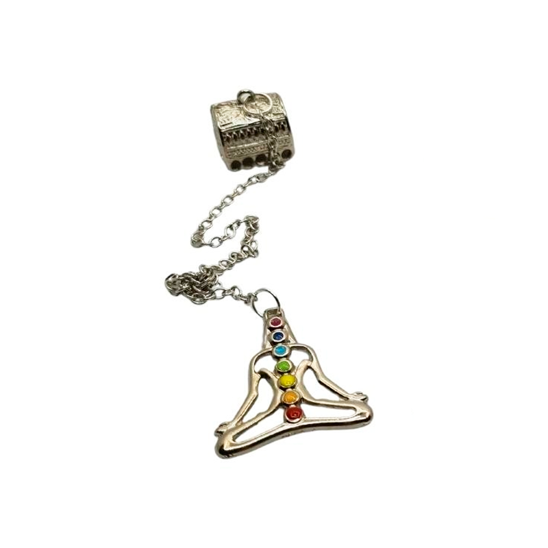 Apagavelas con Cadena Meditacion 7 Chakras Buda
