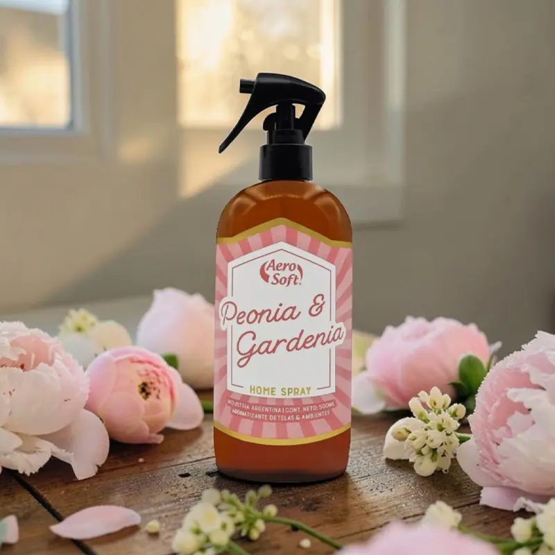 Perfumina Home Spray Aero Soft Peonia y Gardenia 500ml
