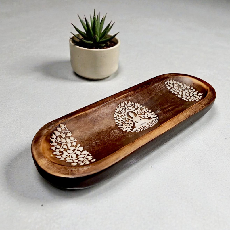 Porta Sahumerio Bote Buda