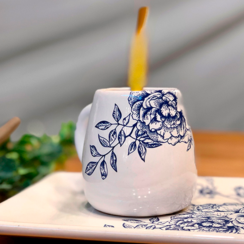 Mate Con Asa de Cerámica N°7