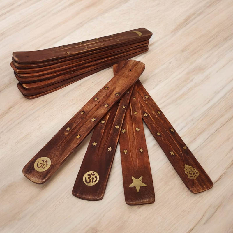 Porta Sahumerio Madera Sky 25cm