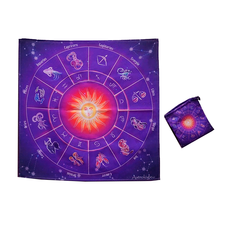 Paño de Tarot Astrologico