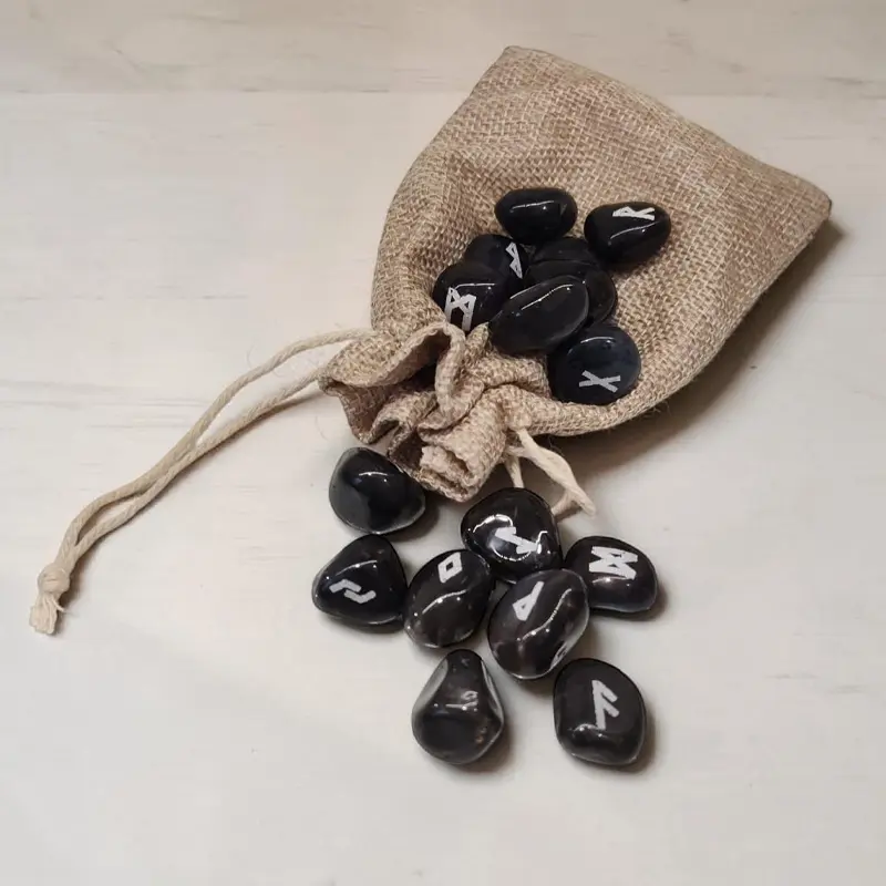 Runas Gema Onix Negro