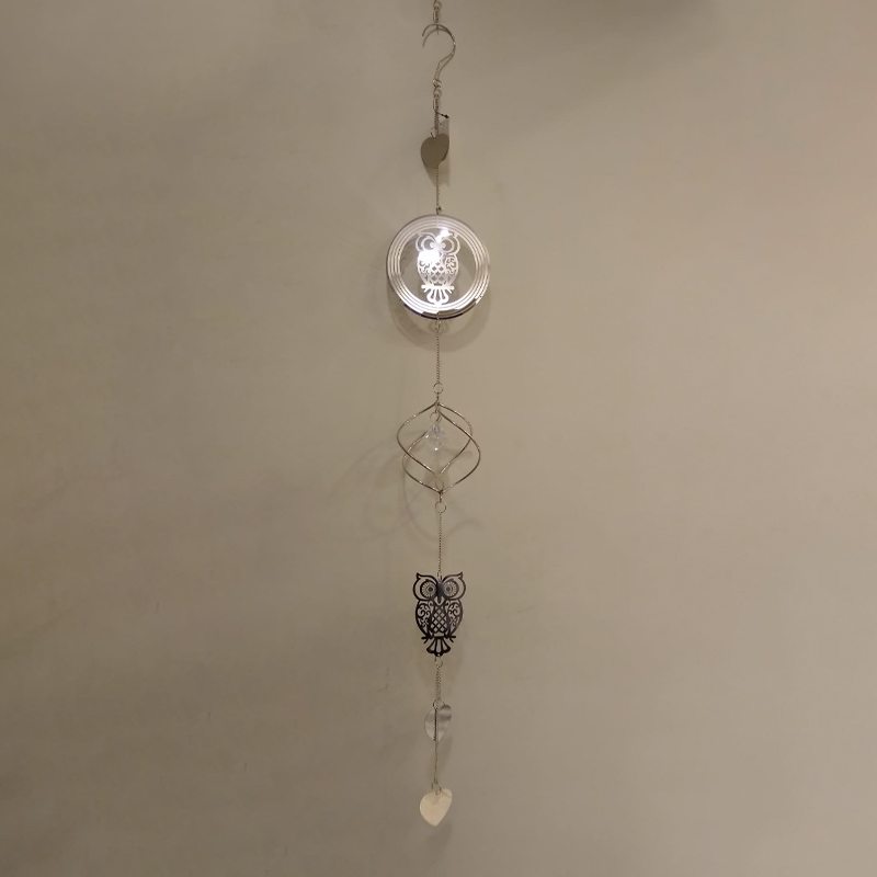 Movil Metal Espejado Buho 95cm