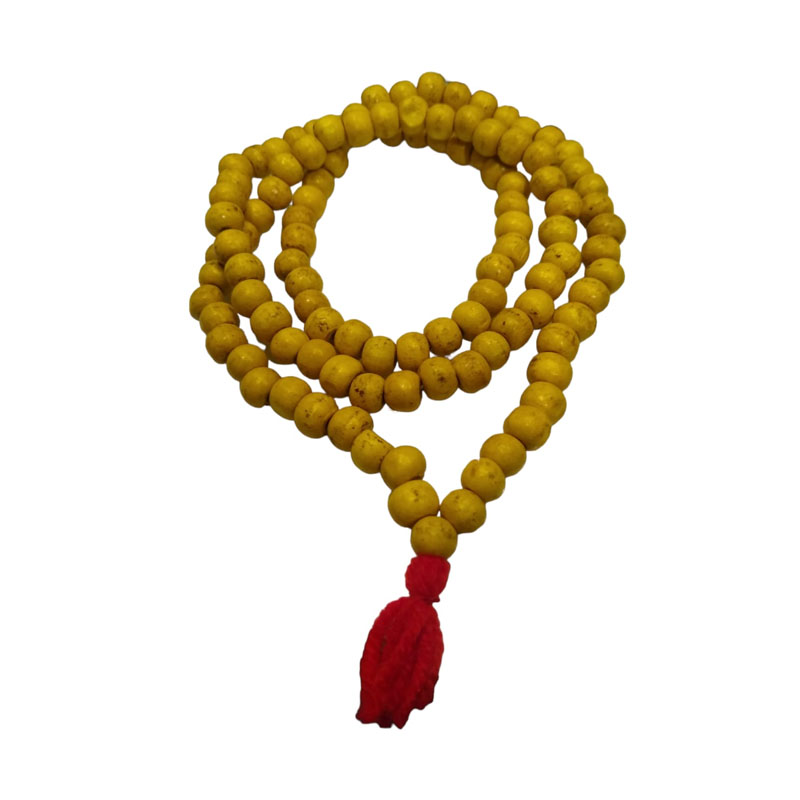 Japa Mala Amarillo 108 Cuentas