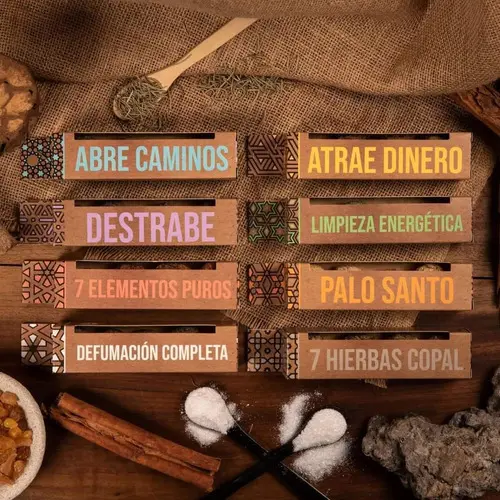 Bombita de Defumación Palo Santo x4u Sagrada Madre 