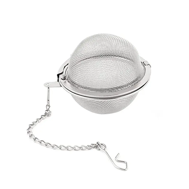 Infusor Metalico Redondo con Cadena