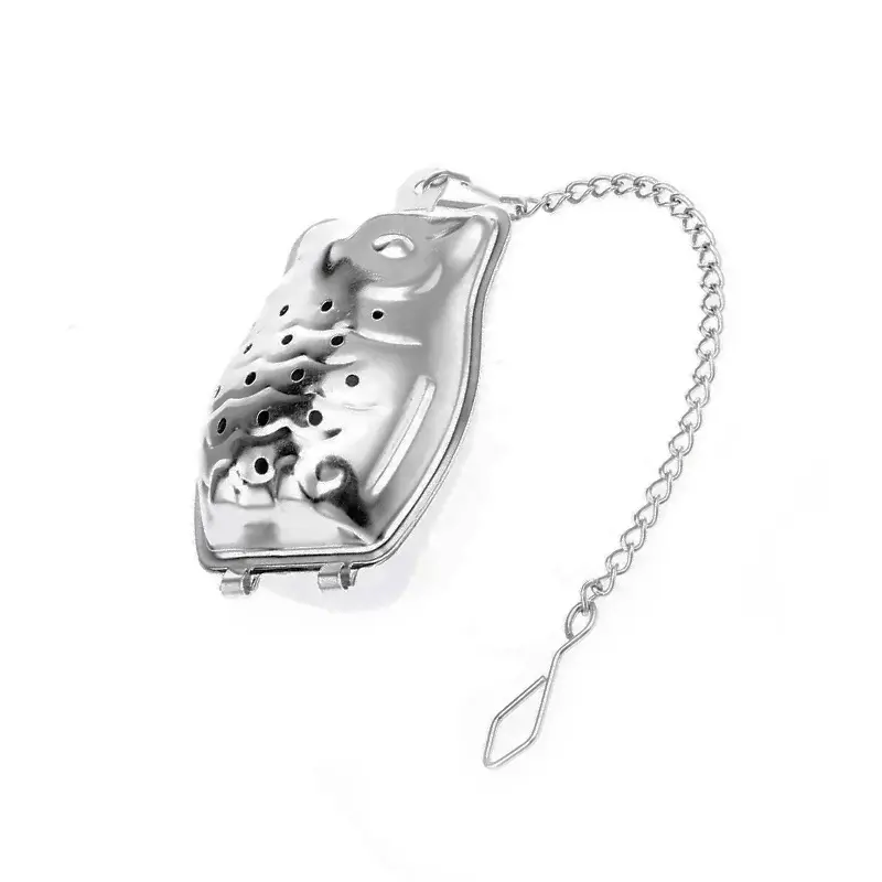 Infusor Metalico Buho con Cadena