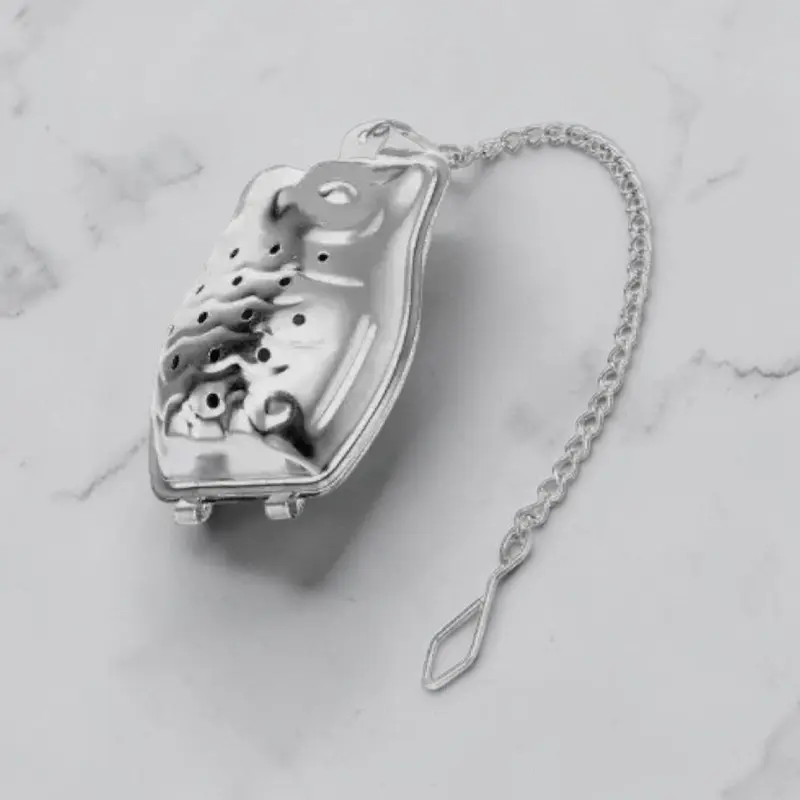 Infusor Metalico Buho con Cadena