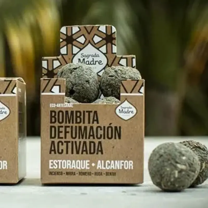 Bombita de Defumación Sagrada Madre x Unidad Estoraque Alcanfor