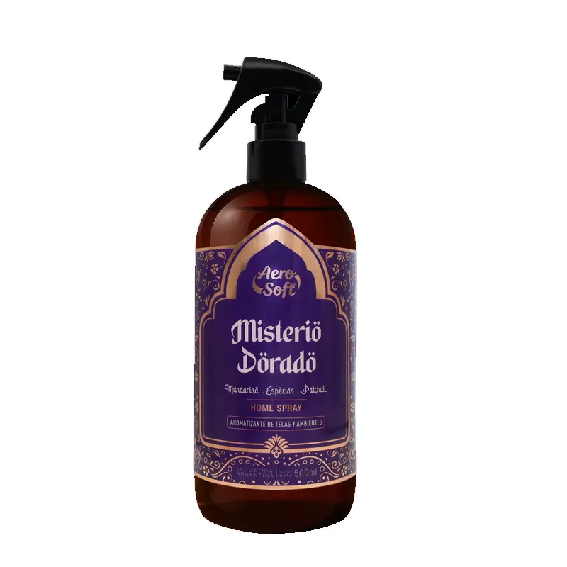 Perfumina Home Spray Aero Soft Misterio Dorado 500ml