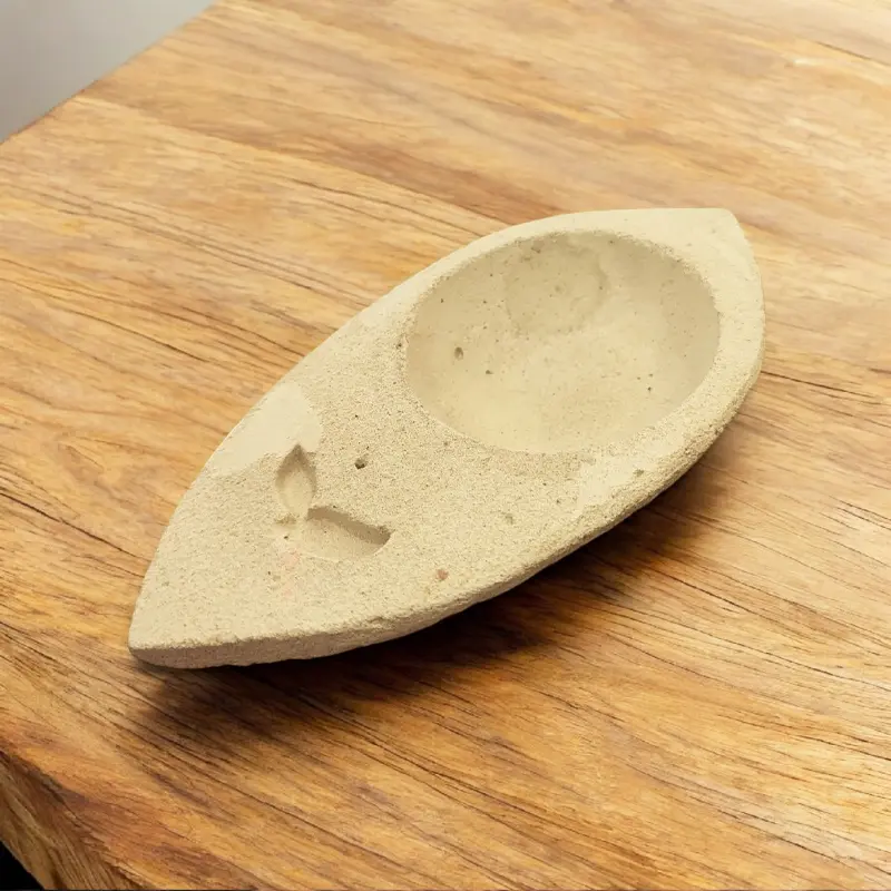 Sahumador Rustico Hoja