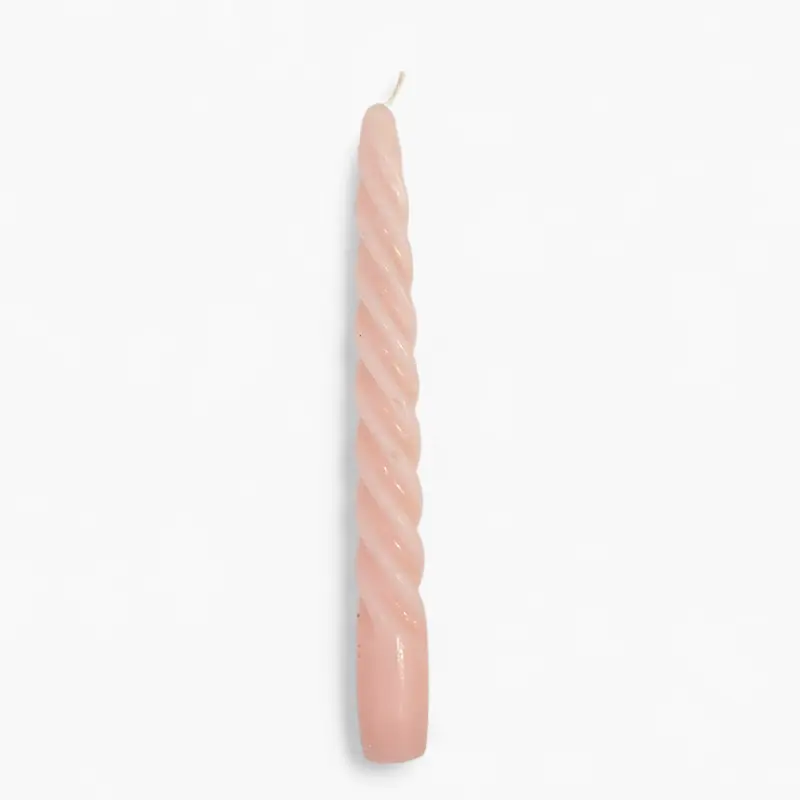 Velas Torneadas x3u Rosa