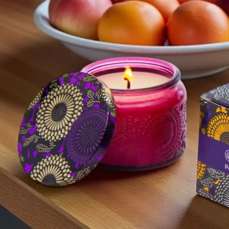 Vela Luxe Aromanza Peonies & Freesias 5x7cm