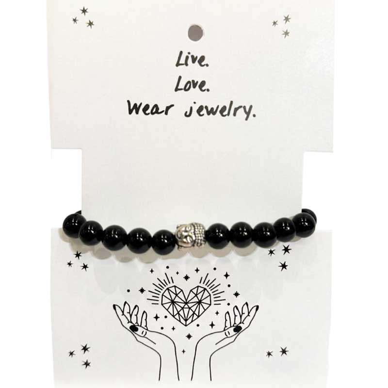 Pulsera Gema Obsidiana